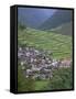 Rice Terraces and Village, Banaue, Unesco World Heritage Site, Luzon, Philippines-Christian Kober-Framed Stretched Canvas