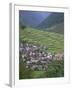 Rice Terraces and Village, Banaue, Unesco World Heritage Site, Luzon, Philippines-Christian Kober-Framed Photographic Print