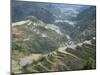 Rice Terraces at Banaue, Unesco World Heritage Site, Northern Region, Island of Luzon, Philippines-Bruno Barbier-Mounted Photographic Print