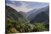 Rice Terraces from Bontoc to Banaue, Luzon, Philippines-Michael Runkel-Stretched Canvas