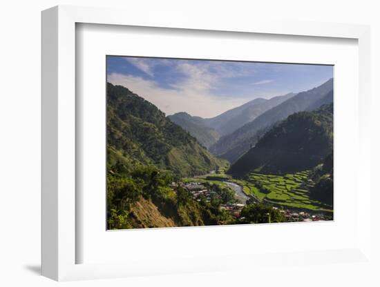 Rice Terraces from Bontoc to Banaue, Luzon, Philippines-Michael Runkel-Framed Photographic Print