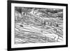 Rice Terraces in Yuanyang, Yunnan, China-Nadia Isakova-Framed Photographic Print