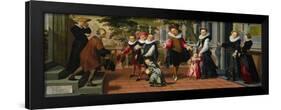 Rich Children, Poor Parents, 1599-Aert Pietersz.-Framed Giclee Print