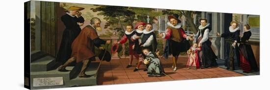 Rich Children, Poor Parents, 1599-Aert Pietersz.-Stretched Canvas