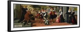 Rich Children, Poor Parents, 1599-Aert Pietersz.-Framed Premium Giclee Print