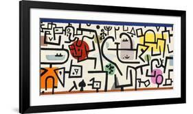 Rich Harbour (detail)-Paul Klee-Framed Giclee Print