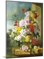 Rich Still Life of Flowers in a Vase-John Wainwright-Mounted Giclee Print