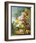 Rich Still Life of Flowers in a Vase-John Wainwright-Framed Giclee Print