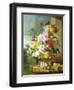 Rich Still Life of Flowers in a Vase-John Wainwright-Framed Giclee Print