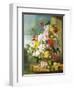 Rich Still Life of Flowers in a Vase-John Wainwright-Framed Giclee Print