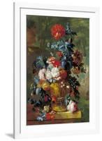 Rich Still Life of Flowers-Jan van Huysum-Framed Giclee Print