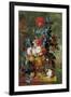 Rich Still Life of Flowers-Jan van Huysum-Framed Giclee Print