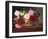 Rich Still Life of Flowers-Mathias Grove-Framed Giclee Print