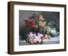 Rich Still Life of Fruit and Flowers-Pierre Bourgogne-Framed Giclee Print