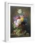 Rich Still Life of Roses, Poppies, Azaleas and Tulips-Arnoldus Bloemers-Framed Giclee Print