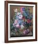 Rich Still Life of Summer Flowers-Camille de Chantereine-Framed Art Print