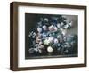 Rich Still Life of Summer Flowers-Elise Bruyere-Framed Giclee Print