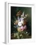 Rich Still Life of Summer Flowers-Cornelis van Spaendonck-Framed Giclee Print
