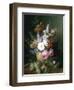 Rich Still Life of Summer Flowers-Cornelis van Spaendonck-Framed Giclee Print