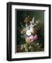 Rich Still Life of Summer Flowers-Cornelis van Spaendonck-Framed Giclee Print