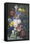 Rich Still Life of Summer Flowers-Sebastian Wegmayr-Framed Stretched Canvas