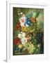 Rich Still Life of Summer Flowers-Georgius Jacobus J. van Os-Framed Giclee Print