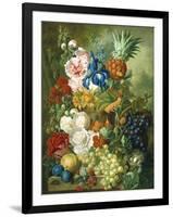 Rich Still Life of Summer Flowers-Georgius Jacobus J. van Os-Framed Giclee Print
