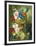 Rich Still Life of Summer Flowers-Georgius Jacobus J. van Os-Framed Giclee Print