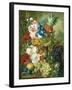 Rich Still Life of Summer Flowers-Georgius Jacobus J. van Os-Framed Giclee Print