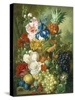 Rich Still Life of Summer Flowers-Georgius Jacobus J. van Os-Stretched Canvas