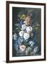 Rich Still Life with a Bird's Nest-Sebastian Wegmayr-Framed Giclee Print