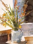 Red Plant in Pot-Richard Akerman-Stretched Canvas