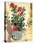 Carnations in Vase-Richard Akerman-Giclee Print
