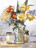 Mixed Flowers in Jug-Richard Akerman-Giclee Print