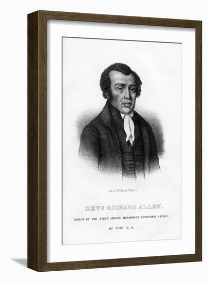 Richard Allen, African American Founder of the African Methodist Episcopal Church-null-Framed Giclee Print