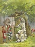 Bears Baiting Boys-Richard Andre-Giclee Print