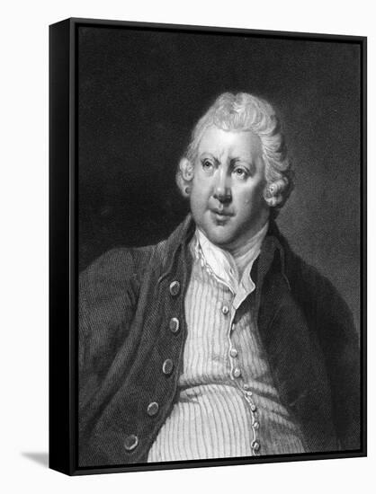 Richard Arkwright, 18th Century British Industrialist and Inventor-James Posselwhite-Framed Stretched Canvas