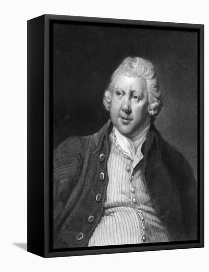 Richard Arkwright, 18th Century British Industrialist and Inventor-James Posselwhite-Framed Stretched Canvas