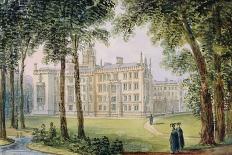 West Front of the New Building of St. John's College, Cambridge-Richard Bankes Harraden-Giclee Print