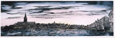 View of London, 1530-Richard Bannister-Framed Giclee Print