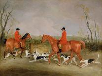 W. Head, Huntsman to the Donnington Hounds, Engraved by J.W. Giles (1801-70) 1837-Richard Barrett Davis-Stretched Canvas