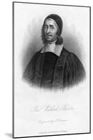 Richard Baxter (1615-169), English Puritan, Church Leader and Theologian, 19th Century-Samuel Freeman-Mounted Giclee Print