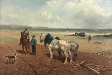 Halt of Prince Charles Edward on the Banks of the Nairne, 1878-Richard Beavis-Giclee Print