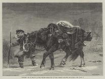Halt of Prince Charles Edward on the Banks of the Nairne, 1878-Richard Beavis-Giclee Print