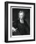 Richard Bentley, English Theologian, Classical Scholar and Critic-J Posselwhite-Framed Giclee Print