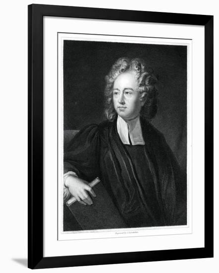 Richard Bentley, English Theologian, Classical Scholar and Critic-J Posselwhite-Framed Giclee Print