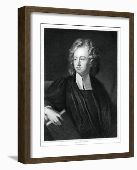 Richard Bentley, English Theologian, Classical Scholar and Critic-J Posselwhite-Framed Giclee Print