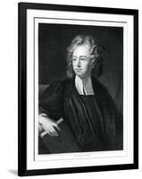 Richard Bentley, English Theologian, Classical Scholar and Critic-J Posselwhite-Framed Giclee Print