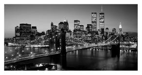 Brooklyn Bridge and Skyline-Richard Berenholtz-Art Print