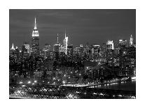 Bow Bridge and Central Park West View, NYC-Richard Berenholtz-Art Print